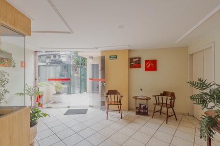 Apartamento para alugar com 38m², 1 quarto e 1 vagaHall social