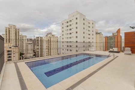 Apartamento para alugar com 45m², 1 quarto e 1 vaga Apartamento para alugar com 45m², 1 quarto e 1 vagaÁrea comum - Piscina