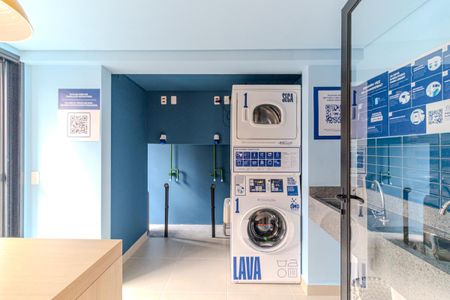 Studio à venda com 24m², 1 quarto e sem vagaLavanderia