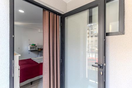 Varanda de kitnet/studio à venda com 1 quarto, 24m² em Campos Elíseos, São Paulo