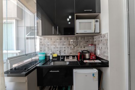 Studio à venda com 29m², 1 quarto e 1 vagaCozinha