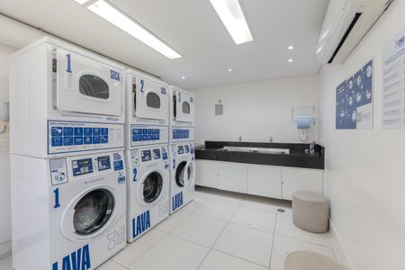 Studio à venda com 29m², 1 quarto e 1 vagaLavanderia