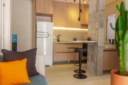 Sala de apartamento à venda com 2 quartos, 45m² em Santo Cristo, Rio de Janeiro