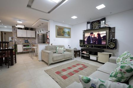 Sala de casa à venda com 2 quartos, 92m² em Parque Erasmo Assunção, Santo André