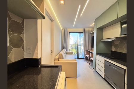 Apartamento para alugar com 27m², 1 quarto e sem vaga Apartamento para alugar com 27m², 1 quarto e sem vagaSala/Cozinha