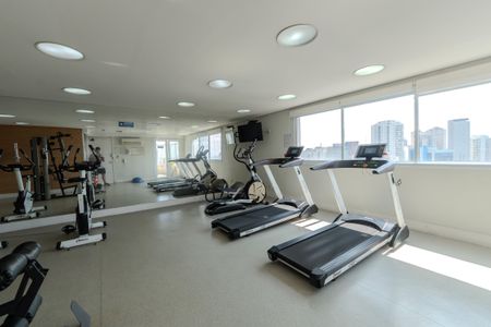 Studio à venda com 29m², 1 quarto e 1 vaga Studio à venda com 29m², 1 quarto e 1 vagaÁrea comum - Academia