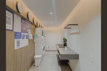 Apartamento para alugar com 22m², 1 quarto e sem vagaLavanderia