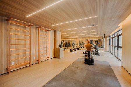 Apartamento para alugar com 22m², 1 quarto e sem vagaAcademia