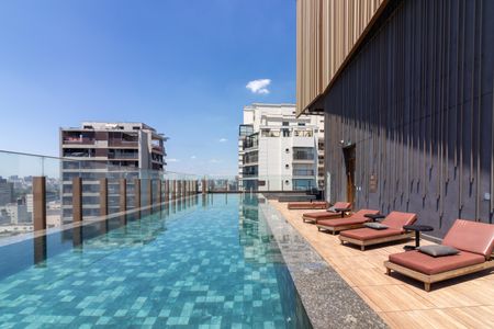 Apartamento para alugar com 47m², 1 quarto e 1 vaga Apartamento para alugar com 47m², 1 quarto e 1 vagaÁrea comum - Piscina