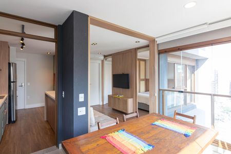 Apartamento para alugar com 47m², 1 quarto e 1 vaga Apartamento para alugar com 47m², 1 quarto e 1 vagaSala