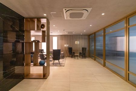 Apartamento para alugar com 47m², 1 quarto e 1 vaga Apartamento para alugar com 47m², 1 quarto e 1 vagaHall social