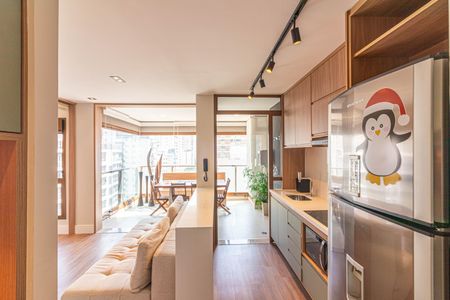 Apartamento para alugar com 47m², 1 quarto e 1 vaga Apartamento para alugar com 47m², 1 quarto e 1 vagaSala