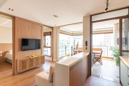 Apartamento para alugar com 47m², 1 quarto e 1 vaga Apartamento para alugar com 47m², 1 quarto e 1 vagaSala