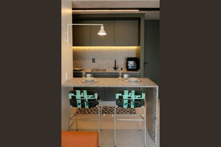 Studio para alugar com 33m², 1 quarto e 1 vagaCozinha