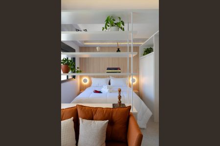 Studio para alugar com 33m², 1 quarto e 1 vagaQuarto