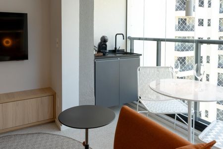 Studio para alugar com 33m², 1 quarto e 1 vagaSala