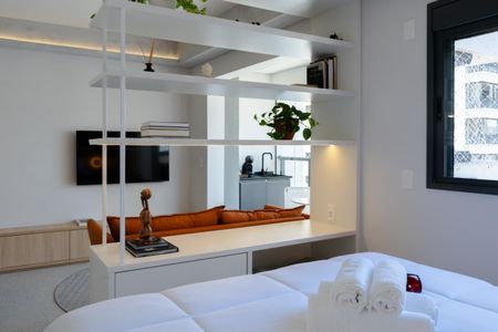 Studio para alugar com 33m², 1 quarto e 1 vagaQuarto