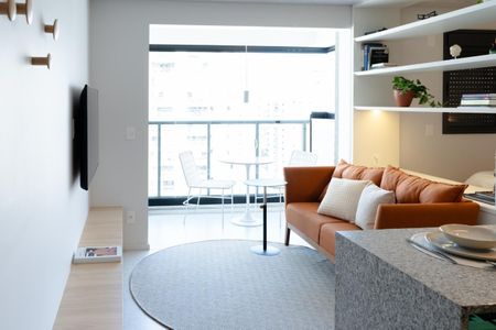 Studio para alugar com 33m², 1 quarto e 1 vagaSala