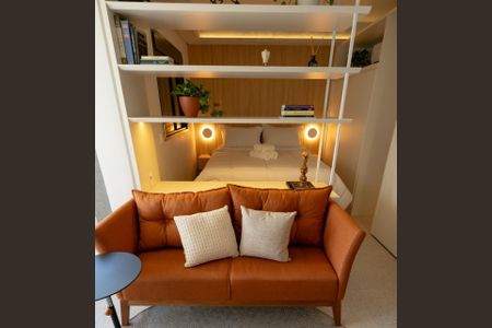 Studio para alugar com 33m², 1 quarto e 1 vagaSala