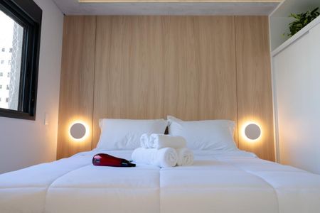 Studio para alugar com 33m², 1 quarto e 1 vagaQuarto