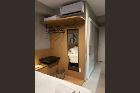 Studio para alugar com 32m², 1 quarto e sem vagaSala/Quarto