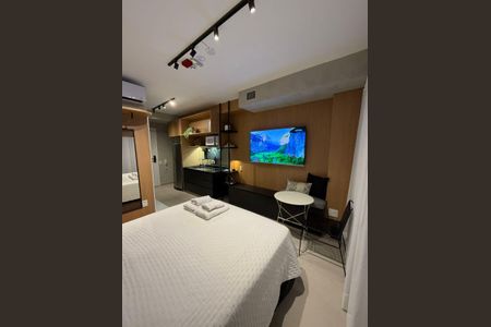 Studio para alugar com 32m², 1 quarto e sem vagaSala/Quarto