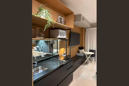 Studio para alugar com 32m², 1 quarto e sem vagaCozinha