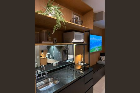 Studio para alugar com 32m², 1 quarto e sem vagaCozinha
