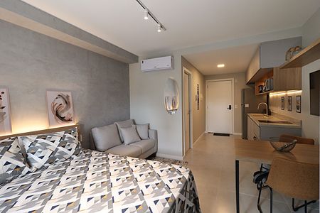 Espaço conjugado de apartamento para alugar com 1 quarto, 29m² em Auxiliadora, Porto Alegre