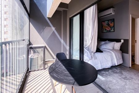Studio para alugar com 25m², 1 quarto e sem vagaVaranda