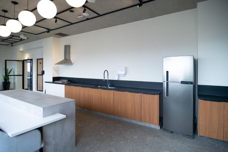 Studio para alugar com 25m², 1 quarto e sem vagaCozinha Cobertura