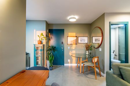 Sala de apartamento para alugar com 1 quarto, 40m² em Boaçava, São Paulo