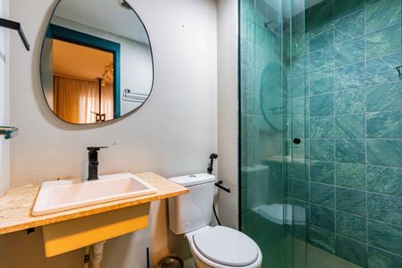 Apartamento para alugar com 40m², 1 quarto e sem vaga Apartamento para alugar com 40m², 1 quarto e sem vagaBanheiro