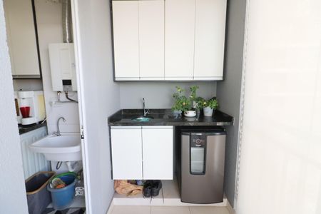 Apartamento à venda com 60m², 2 quartos e 1 vagaCozinha e Área de Serviço