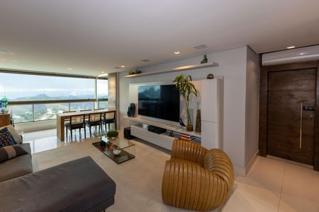 Sala 1 de apartamento para alugar com 2 quartos, 100m² em Vila da Serra, Nova Lima