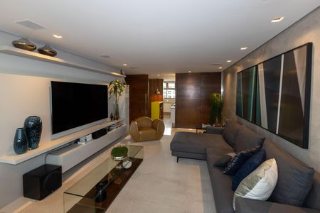 Sala 1 de apartamento para alugar com 2 quartos, 100m² em Vila da Serra, Nova Lima