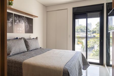 Quarto de apartamento para alugar com 1 quarto, 25m² em Santo Amaro, São Paulo