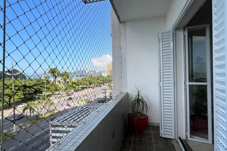 Varanda da Sala de apartamento para alugar com 2 quartos, 146m² em José Menino, Santos