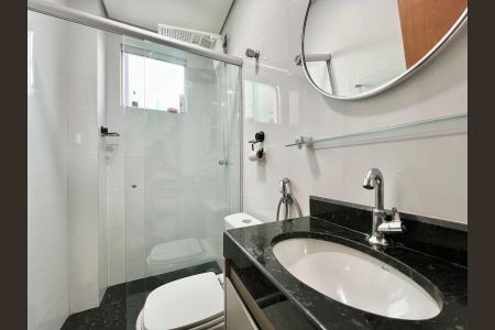 Banheiro Social de apartamento à venda com 3 quartos, 128m² em Santa Monica, Belo Horizonte