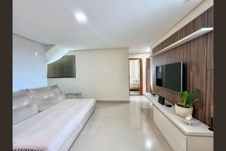 Sala de apartamento à venda com 3 quartos, 128m² em Santa Monica, Belo Horizonte