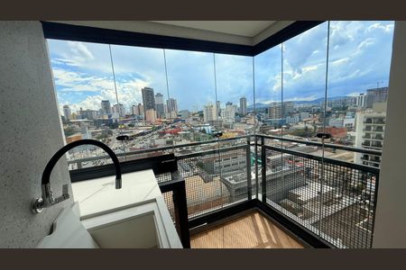 Varanda de kitnet/studio à venda com 1 quarto, 25m² em Centro, Osasco