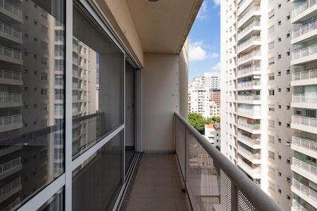 Varanda de kitnet/studio para alugar com 1 quarto, 42m² em Barra Funda, São Paulo