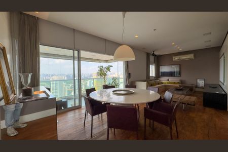 Sala de apartamento para alugar com 3 quartos, 167m² em Cidade Monções, São Paulo