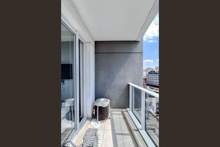 Studio à venda com 24m², 1 quarto e sem vagaVaranda