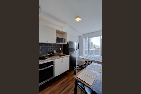 Studio à venda com 24m², 1 quarto e sem vagaCozinha