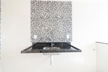 Apartamento para alugar com 46m², 2 quartos e 1 vagaDetalhe da cozinha