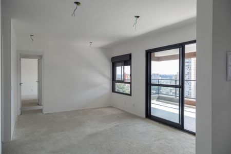 Sala de apartamento à venda com 2 quartos, 86m² em Jardim Santo Amaro, São Paulo