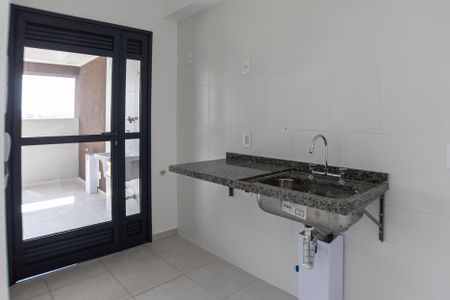 Cozinha de apartamento à venda com 2 quartos, 86m² em Jardim Santo Amaro, São Paulo