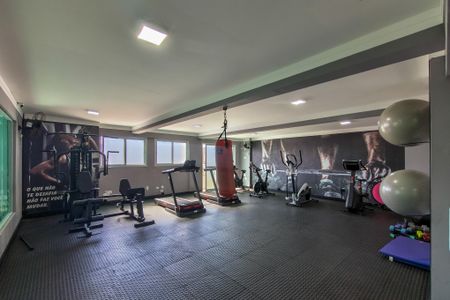 Apartamento para alugar com 57m², 1 quarto e 1 vaga Apartamento para alugar com 57m², 1 quarto e 1 vagaAcademia