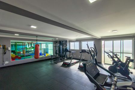 Apartamento para alugar com 57m², 1 quarto e 1 vaga Apartamento para alugar com 57m², 1 quarto e 1 vagaAcademia